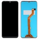 LCD with Touch Screen for Tecno Spark 4 Lite Black