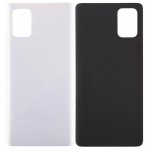 Back Panel Cover For Samsung Galaxy A71 Silver - Maxbhi Com