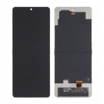 Lcd With Touch Screen For Samsung Galaxy Z Flip White By - Maxbhi Com