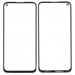 Replacement Front Glass For Huawei Nova 6 Se Black By - Maxbhi Com