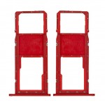Sim Card Holder Tray For Samsung Galaxy A01 Red - Maxbhi Com