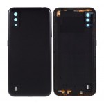 Back Panel Cover For Samsung Galaxy A01 Black - Maxbhi Com