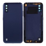 Back Panel Cover For Samsung Galaxy A01 Blue - Maxbhi Com