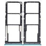 Sim Card Holder Tray For Xiaomi Redmi Note 9 Pro Max Blue - Maxbhi Com