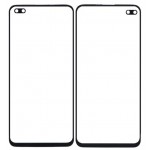 Replacement Front Glass For Realme 6 Pro Black By - Maxbhi Com