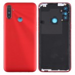 Back Panel Cover For Realme C3 3 Cameras Red - Maxbhi Com