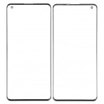 Replacement Front Glass For Oppo Find X2 Pro Black By - Maxbhi Com