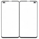 Replacement Front Glass For Oppo Reno 3 Pro Black By - Maxbhi Com
