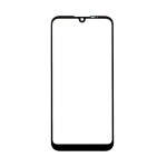 Replacement Front Glass For Moto E6s Black By - Maxbhi Com