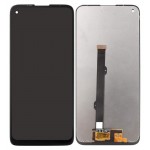 Lcd With Touch Screen For Motorola Moto G8 Black By - Maxbhi Com
