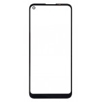 Replacement Front Glass For Samsung Galaxy M11 Black By - Maxbhi Com