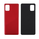 Back Panel Cover For Samsung Galaxy A31 Red - Maxbhi Com