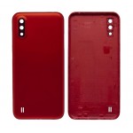 Back Panel Cover For Samsung Galaxy M01 Red - Maxbhi Com
