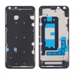 Lcd Frame Middle Chassis For Lg Q6 Black By - Maxbhi Com