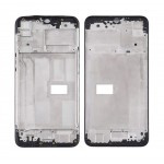 Lcd Frame Middle Chassis For Realme 3 Black By - Maxbhi Com