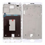 Lcd Frame Middle Chassis For Oneplus 3t White By - Maxbhi Com