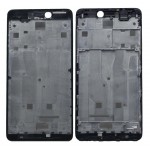 Lcd Frame Middle Chassis For Xiaomi Redmi Note 4 Mediatek Black By - Maxbhi Com