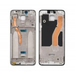 Lcd Frame Middle Chassis For Xiaomi Redmi Note 8 Pro White By - Maxbhi Com