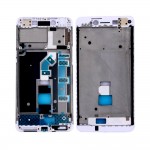 Lcd Frame Middle Chassis For Oppo A37 White By - Maxbhi Com
