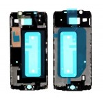 Lcd Frame Middle Chassis For Samsung Galaxy A7 2016 Black By - Maxbhi Com