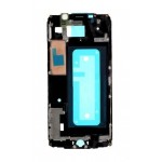 Lcd Frame Middle Chassis For Samsung Galaxy A7 2016 Black By - Maxbhi Com