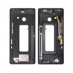 Lcd Frame Middle Chassis For Samsung Galaxy Note 8 Black By - Maxbhi Com