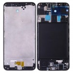 Lcd Frame Middle Chassis For Samsung Galaxy A20 Black By - Maxbhi Com
