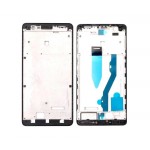 Lcd Frame Middle Chassis For Lenovo K5 Note Black By - Maxbhi Com