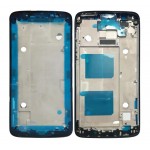 Lcd Frame Middle Chassis For Motorola Moto G6 Black By - Maxbhi Com