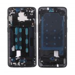 Lcd Frame Middle Chassis For Oneplus 6t Black By - Maxbhi Com