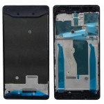 Lcd Frame Middle Chassis For Lenovo K8 Note Black By - Maxbhi Com