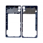 Lcd Frame Middle Chassis For Lenovo Vibe Shot Crimson By - Maxbhi Com