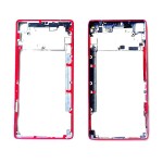 Lcd Frame Middle Chassis For Lenovo Vibe Shot Red By - Maxbhi Com