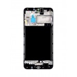 Lcd Frame Middle Chassis For Samsung Galaxy A10 Blue By - Maxbhi Com