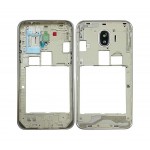 Lcd Frame Middle Chassis For Samsung Galaxy J2 Pro Gold By - Maxbhi Com