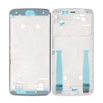 Lcd Frame Middle Chassis For Motorola Moto E4 Plus Black By - Maxbhi Com