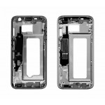 Lcd Frame Middle Chassis For Samsung Galaxy S7 Edge Cdma Black By - Maxbhi Com