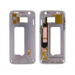 Lcd Frame Middle Chassis For Samsung Galaxy S7 Edge Pink Gold By - Maxbhi Com