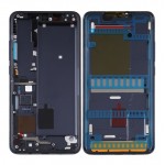 Lcd Frame Middle Chassis For Xiaomi Mi Note 10 Pro Black By - Maxbhi Com