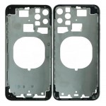 Lcd Frame Middle Chassis For Apple Iphone 11 Pro Max Silver By - Maxbhi Com