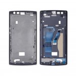 Lcd Frame Middle Chassis For Oneplus One 64gb Black By - Maxbhi Com
