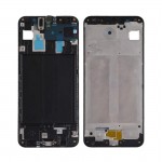 Lcd Frame Middle Chassis For Samsung Galaxy A30 Black By - Maxbhi Com