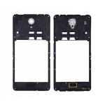 Lcd Frame Middle Chassis For Xiaomi Redmi 2 Black By - Maxbhi Com