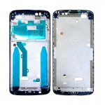 Lcd Frame Middle Chassis For Moto G6 Play Black By - Maxbhi Com