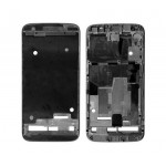 Lcd Frame Middle Chassis For Moto M Black By - Maxbhi Com