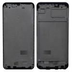 Lcd Frame Middle Chassis For Vivo Y15 2019 Black By - Maxbhi Com