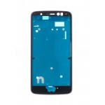 Lcd Frame Middle Chassis For Moto E4 Blue By - Maxbhi Com