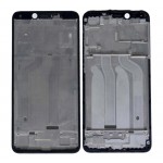 Lcd Frame Middle Chassis For Xiaomi Redmi 6 Black By - Maxbhi Com