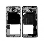 Lcd Frame Middle Chassis For Samsung Galaxy A9 Black By - Maxbhi Com