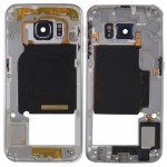 Lcd Frame Middle Chassis For Samsung Galaxy S6 Edge Black By - Maxbhi Com